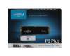 Crucial P3 Plus PCIe NVMe SSD 500GB (M.2 22 x 80 mm) for Fujitsu Esprimo Q558