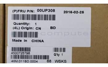 Lenovo 00UP308 SUBCARD FRU Cobra I/O Sub card with BRK