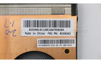 Lenovo 01EN342 HEATSINK Intel DIS_25w w fan D