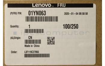 Lenovo 01YN063 Case Rear Cover Touch Black