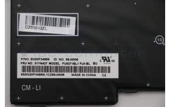 Lenovo 01YN427 NB_KYB FRU COMO FL,LTN,KB-BL,SV,BG