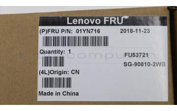 Lenovo 01YN716 NB_KYB FRU COMO NM,LTN,KB,SV,IS