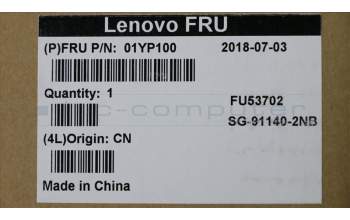 Lenovo 01YP100 NB_KYB FRU COMO SK,LTN,KB,BK,NO