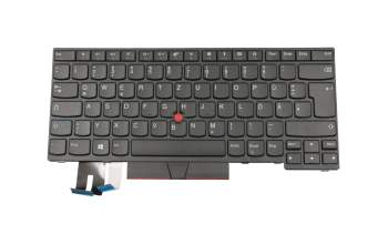 01YP332 original Lenovo keyboard DE (german) black/black with mouse-stick