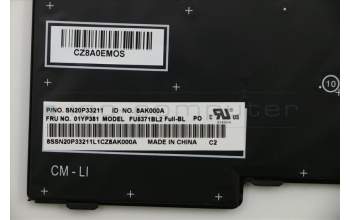 Lenovo 01YP381 NB_KYB FRU COMO FL,LTN,KB-BL,BK,PT