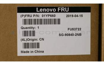 Lenovo 01YP660 NB_KYB FRU COMO NM,LTN,KB,BK,NO