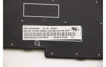 Lenovo 01YP685 NB_KYB FRU COMO NM,LTN,KB-BL,BK,ARA