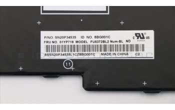 Lenovo 01YP719 NB_KYB FRU COMO NM,LTN,KB-BL,BK,NRD