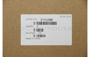 Lenovo 01YU086 MECH_ASM CS16_2BCP,MYLAR,SILVER,NFC,TRA