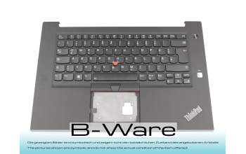 01YU774 original Lenovo keyboard incl. topcase DE (german) black/black with backlight and mouse-stick b-stock