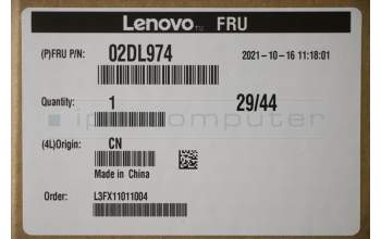 Lenovo 02DL974 Jazz 1.0 AMD FRU Thermal Module FA491_UM