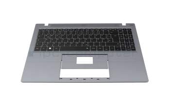 02SKDNS161DLYD00 original Medion keyboard incl. topcase DE (german) black/grey with backlight