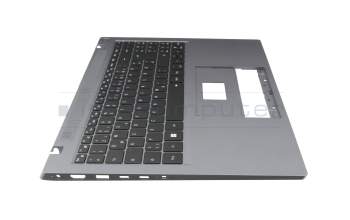 02SKDNS161DLYD00 original Medion keyboard incl. topcase DE (german) black/grey with backlight