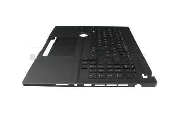 04050-02000100 original Asus keyboard incl. topcase DE (german) black/black with backlight