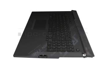 04060-01200000 original Asus keyboard incl. topcase DE (german) black/black with backlight