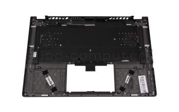 04072-03970000 original Asus keyboard incl. topcase DE (german) black/grey with backlight