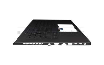 04072-03970000 original Asus keyboard incl. topcase DE (german) black/grey with backlight