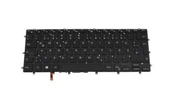 0HRYDT original Dell keyboard DE (german) black/black with backlight