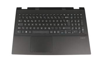 0KN1-0A1GE22 original Pega keyboard incl. topcase DE (german) black/black