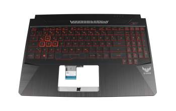 0KN1-5J1GE21 original Pega keyboard incl. topcase DE (german) black/black with backlight