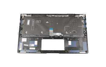 0KNB0-1628GE00 original Asus keyboard incl. topcase DE (german) black/blue with backlight