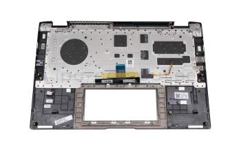 0KNB0-262VGE00 original Asus keyboard incl. topcase DE (german) grey/grey with backlight (Gun Metal Grey)