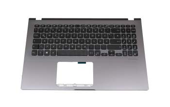 0KNB0-5109GE00 original Asus keyboard incl. topcase DE (german) black/grey with backlight