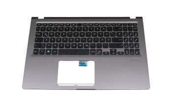 0KNB0-5117GE00 original Asus keyboard incl. topcase DE (german) black/grey