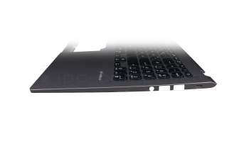 0KNB0-5117GE00 original Asus keyboard incl. topcase DE (german) black/grey