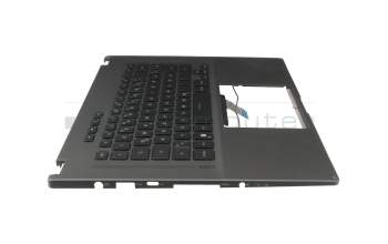 0KNR0-2812GE00 original Asus keyboard incl. topcase DE (german) black/black with backlight