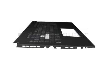 0KNR0-6910GE00 original Asus keyboard incl. topcase DE (german) black/transparent/black with backlight