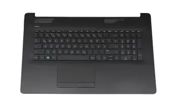 L48409-041 original HP keyboard incl. topcase DE (german) black/black (DVD) (Optics: Rough sample)