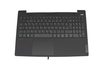 5CB0X56152 original Lenovo keyboard incl. topcase DE (german) black/grey with backlight