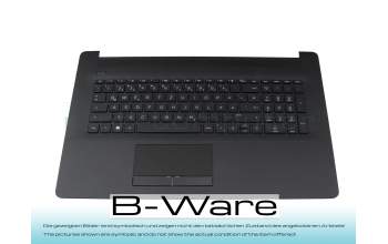 T17BDR Keyboard incl. topcase DE (german) black/black (with TP/DVD, surface structure "Diamond) b-stock