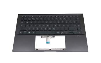 102-019G5LHE02 original Asus keyboard incl. topcase DE (german) black/anthracite with backlight