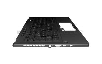 122114-061 original Asus keyboard incl. topcase DE (german) black/grey with backlight