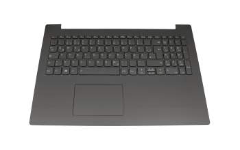 12252379 original Lenovo keyboard incl. topcase DE (german) grey/grey with backlight