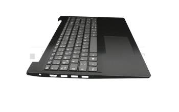 13044864 original Lenovo keyboard incl. topcase DE (german) grey/black