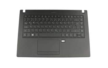 13N1-0MA06110A original Acer keyboard incl. topcase DE (german) black/black with backlight