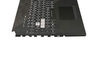 13N1-56A0201 original Asus keyboard incl. topcase DE (german) black/black with backlight