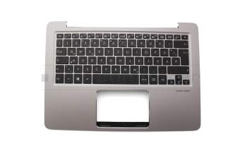 13NB0CW1P08011-1 original Asus keyboard incl. topcase DE (german) black/silver with backlight