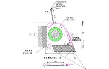 Asus 13NR02X0T01011 GU502LWS VGA FAN