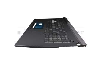 13NR05A2P02011-3 original Asus keyboard incl. topcase DE (german) black/grey with backlight