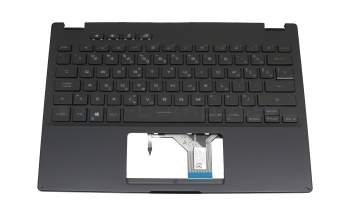 14008-04270000 original Asus keyboard incl. topcase GR (greek) black/black with backlight