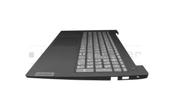 15926050 original Lenovo keyboard incl. topcase DE (german) grey/black