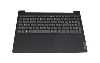 17003740 original Lenovo keyboard incl. topcase DE (german) grey/grey