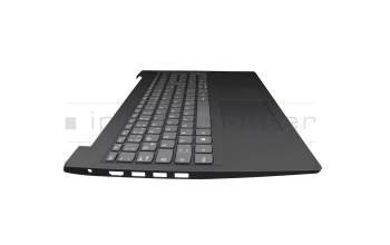 17003740 original Lenovo keyboard incl. topcase DE (german) grey/grey