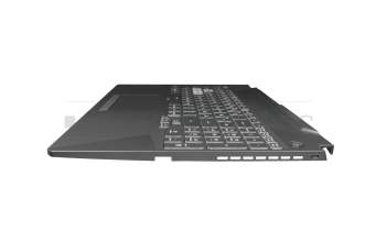 179012C original Asus keyboard incl. topcase DE (german) black/transparent/black with backlight