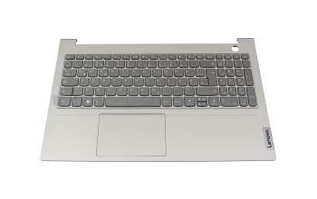 1CZ29G002S original Lenovo keyboard incl. topcase DE (german) dark grey/grey with backlight and mouse-stick