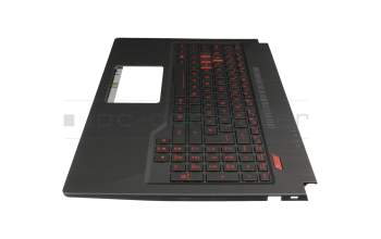 1KAHZZG0003X original Asus keyboard incl. topcase DE (german) black/black with backlight